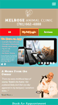 Mobile Screenshot of melroseanimalclinic.com